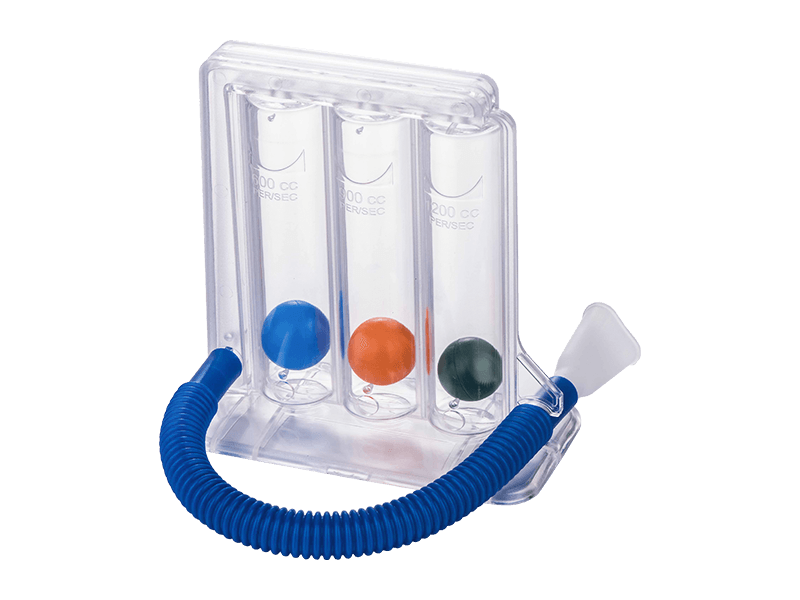 RJ-601A مقياس التنفس الحافز العيادة والاستخدام المنزلي 3 كرات لممارسة الشهيق