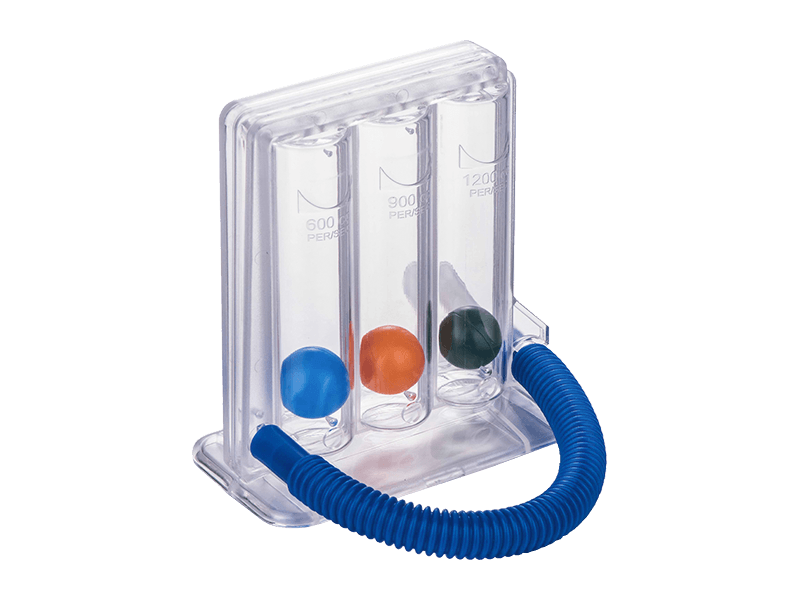 RJ-601A مقياس التنفس الحافز العيادة والاستخدام المنزلي 3 كرات لممارسة الشهيق